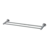 Radii Ss 316 Double Phoenix Towel Rail Round Plate 600Mm Stainless Steel